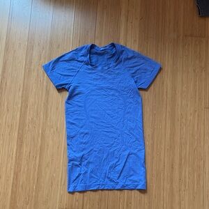 lululemon athletica Short Sleeve Tee in Bright Blue